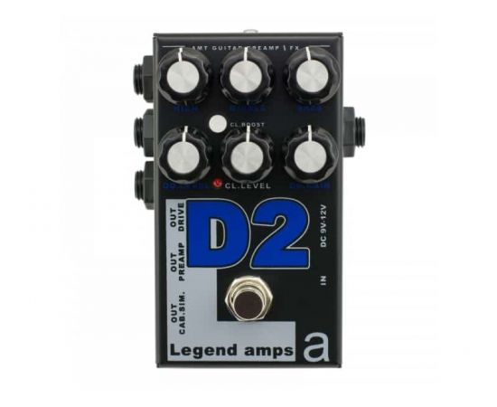 AMT Electronic D-2 Legend amps Guitar preamp(Diezel Emulates 2) ДВУХКАНАЛЬНЫЙ ГИТАРНЫЙ ПРЕДУСИЛИТЕЛЬ