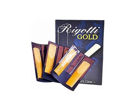 RIGOTTI/Gold Classic, Трость д/саксофона альт, (№3), (упаковка 10 штук)