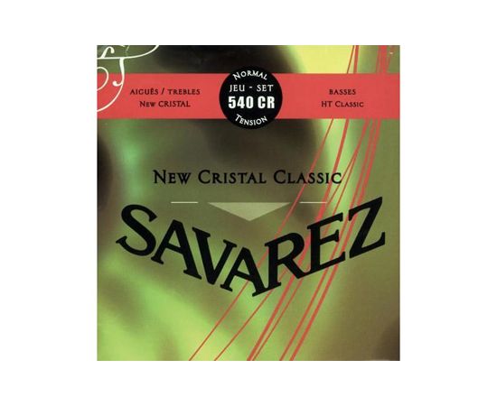 SAVAREZ 540 CR NEW CRISTAL CLASSIC Струны д/классических гитар (29-33-41-29-34-43) нормального натяж