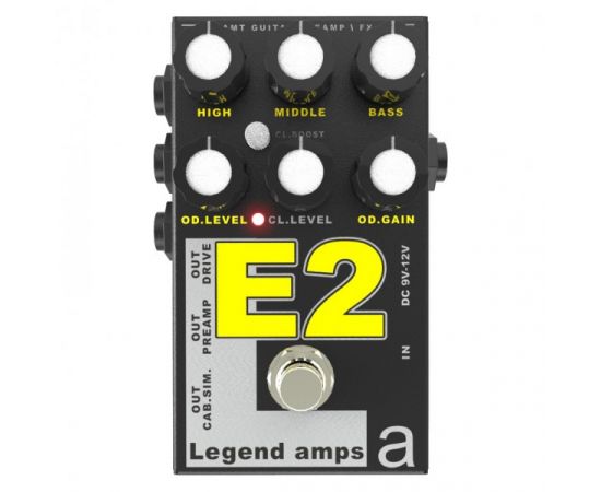 AMT Electronics E-2 Legend amps Guitar preamp (ENGL Emulates 2)ДВУХКАНАЛЬНЫЙ ГИТАРНЫЙ ПРЕДУСИЛИТЕЛЬ