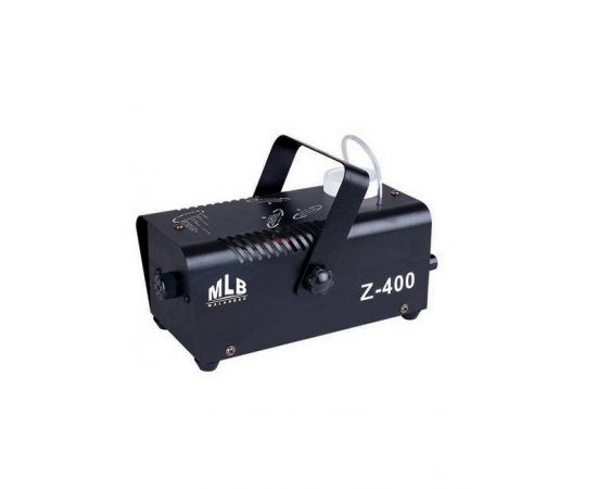MLB Z-400 Дым машина, 0,3 л емкость для жидкости, 400W, 2 кг., on/off кабель управление, время нагрева 8 мин. выход дыма5 м