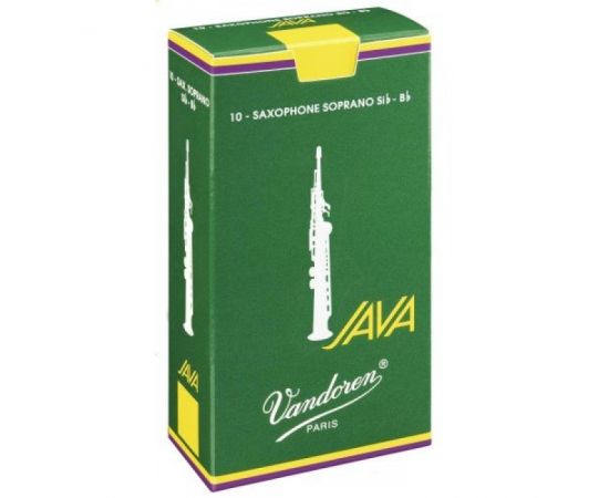 VANDOREN SR-302 Трость для саксофона сопрано, (№ 2), серия Java зеленая