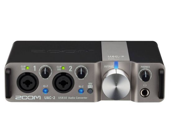 ZOOM UAC-2 цифровой USB 3.0 аудиоинтерфейс, 2 канала