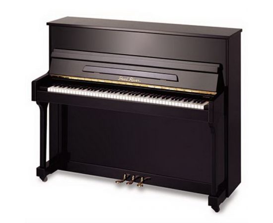 PEARL RIVER UP118M/A111 Пианино вертикальное, 118см, черное полированное, без банкетки, размеры (ВхШ