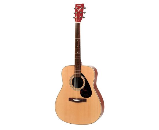 YAMAHA F370 Акустическая гитара, верхняя дека ель, корпус нато, гриф нато, накладка на гриф палисандр, цвет натуральный