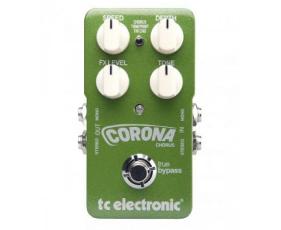 TC ELECTRONIC Corona Chorus TonePrint напольная гитарная педаль эффекта хорус, 3 типа эффекта,