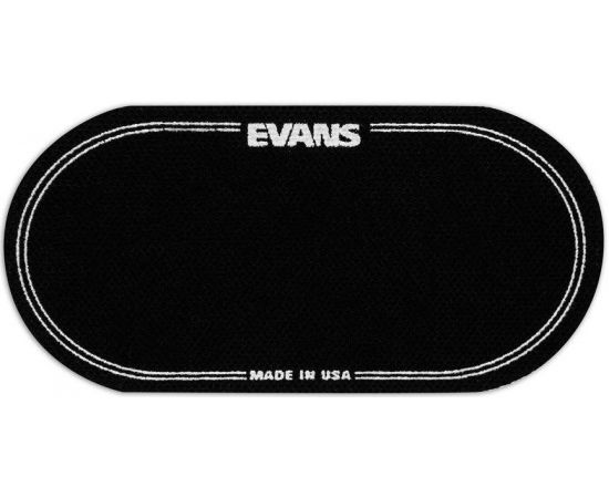 EVANS EQPB2 EQ Наклейка (черная) на рабочий двойной пластик бас-барабана для педалей Evans EQ Double