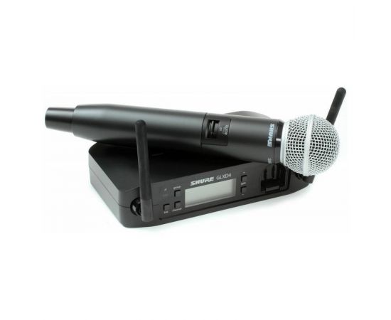 SHURE GLXD24E/SM58 Z2 2.4 GHz цифровая вокальная радиосистема с ручным передатчиком SM58