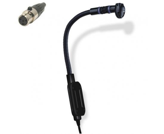 JTS CX-516W Микрофон, инструментальный, кардиоидный, 50-18000Гц для язычковых духовых, аккордеонов, 4pin