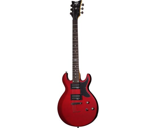 SCHECTER SGR S-1 M RED Гитара электрическая, 6 струн, корпус липа, гриф клен, лады 24 Medium
