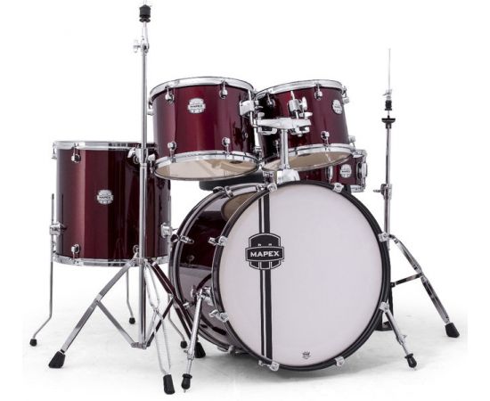MAPEX VR5254DR Ударная установка из 5-ти барабанов "Voyager Series": BD22*16, SD14*5,5, TT12*9, TT13