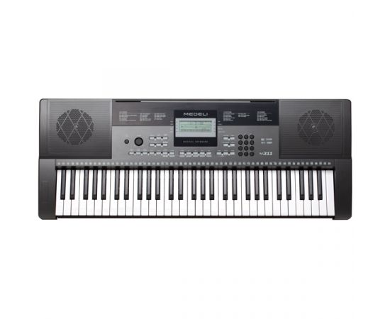 MEDELI M311 Синтезатор, 61 клавиша, 320 голосов, 110 стилей, цвет - черный