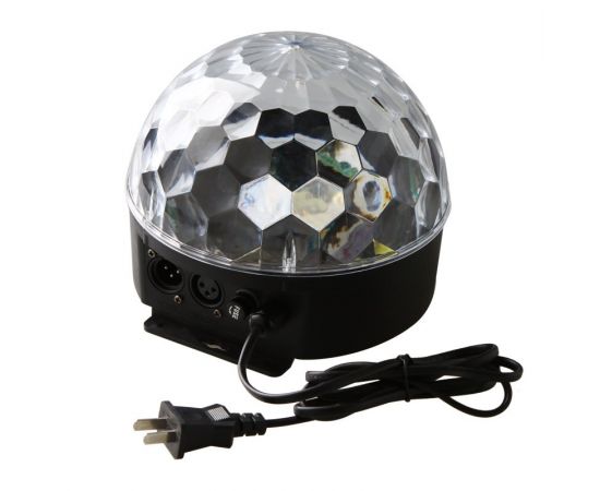 LED STAR Crystal Magic Ball X-MB05  LED Light Five color  Автоматический