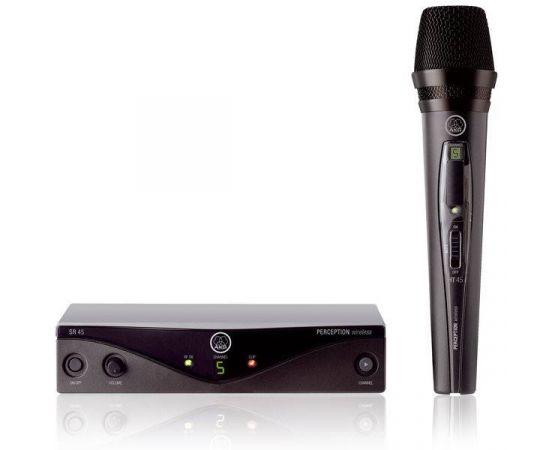 AKG Perception Wireless 45 Vocal Set BD-A (530-560):радиосистема с ручным передатчиком с капсюлем D88,4-8 каналов