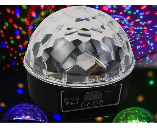 LED STAR Cystal Magic Ball X-MB02  LED Light Three color