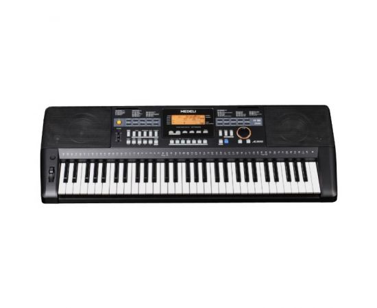 MEDELI A300 Синтезатор, 61 клавиша, 618 голосов, 180 стилей, автоаккомпанемент, 150 встроенных мелодий