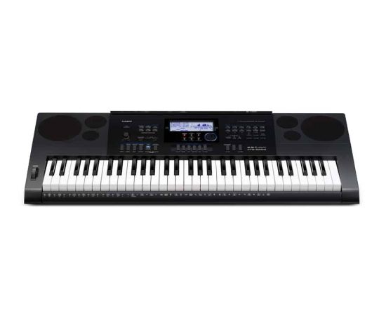 CASIO CTK-6200 Синтезатор, 61клавиша 61 клавиша фортепианного типа 700 тембров 210 стилей ЖК-дисплей