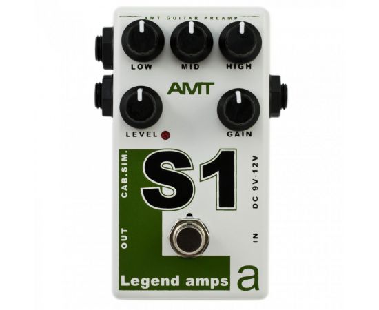 AMT S-1 Legend amps Guitar preamp (Soldano Emulates) Педаль гитарная