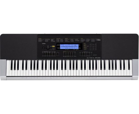 CASIO WK-240 Синтезатор 76 клавиш, 600 встроенных тембров, 180 стилей, полифония 48 нот, 6-дор. секв