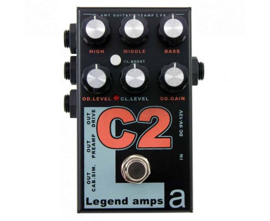 AMT C-2 Legend amps Guitar preamp (Cornford Emulates 2) Педаль гитарная