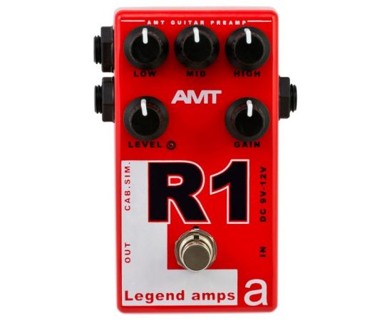 AMT Electronics R-1 Legend amps Guitar preamp (Rectifier Emulates)ГИТАРНЫЙ ПРЕДУСИЛИТЕЛЬ