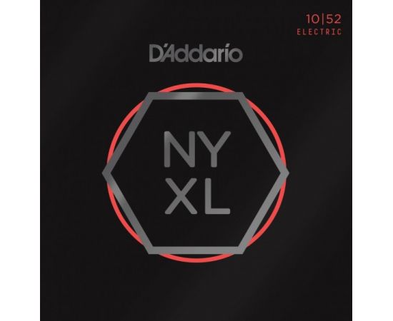 D'ADDARIO NYXL1052 Light Top / Heavy Bottom Набор струн для электрогитары, калибр 10-52