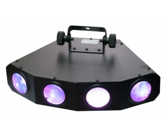 LED STAR MOONFLOWER IV Эффект светодиодный 4 линзы, 168 х 5мм RGBWA, DMX512 MOONFLOWER IV