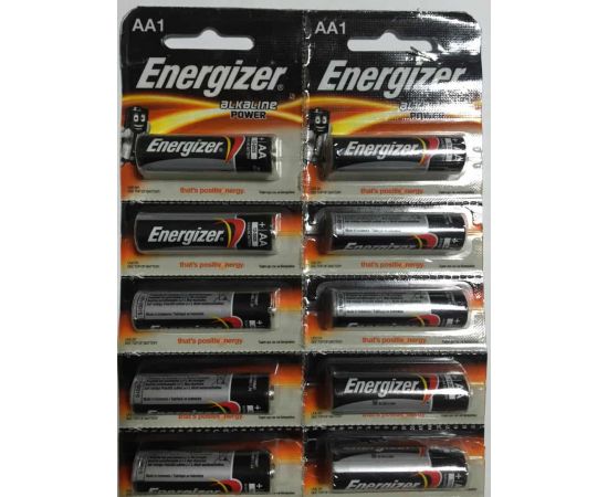 ENERGIZER Батарейка ENR Power E91/AA BP20 kiosk