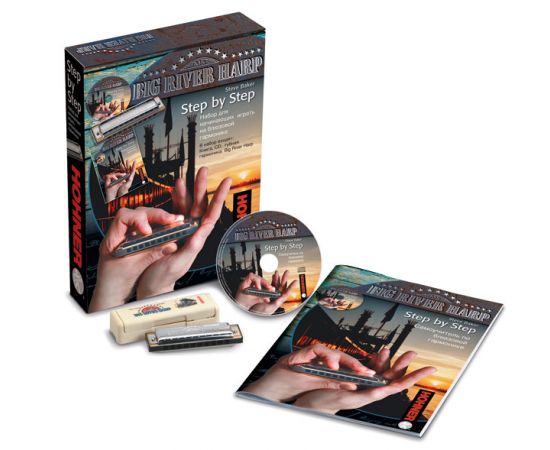 HOHNER M91401 Набор для начинающих "Step by step": губная гармошка+книга+CD