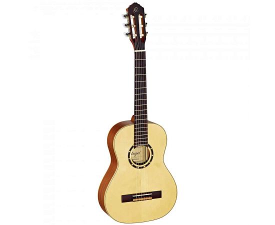 ORTEGA R121-1/2 Гитара классическая, цвет натуральный, в комплект входит сумка-чехол ONB12