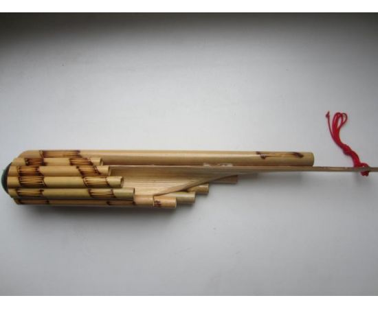 STOREMUSIC SM-11z Тайская пан-флейта круглая (радиальная), бамбук, из 11 частей. Длина 32 см, диаметр 4 см.