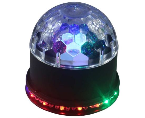 LED STAR Starball Эффект светодиодный "кристальный магический шар" и "радуга", 6х1Вт RGBAWP и 48 све