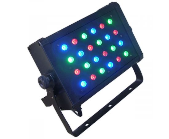 HIGHENDLED YHLL-008 LED FLOOD LIGHT Панель светодиодная, 24х1Вт LED (красный 8шт, зеленый 8шт, синий