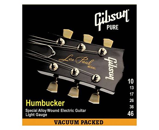 GIBSON SEG-SA10 HUMBUCKER SPECIAL ALLOY .010-.046 струны для электрогитары