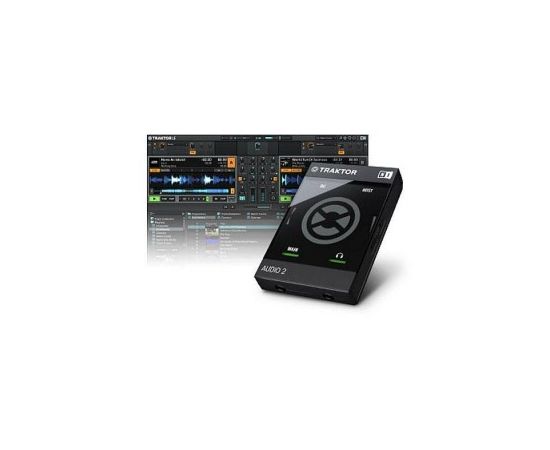 Native Instruments Traktor Audio 2  аудио интерфейс для DJ, 24 бит/96 кГц, 2 стерео 1/4` TRS Jack вы
