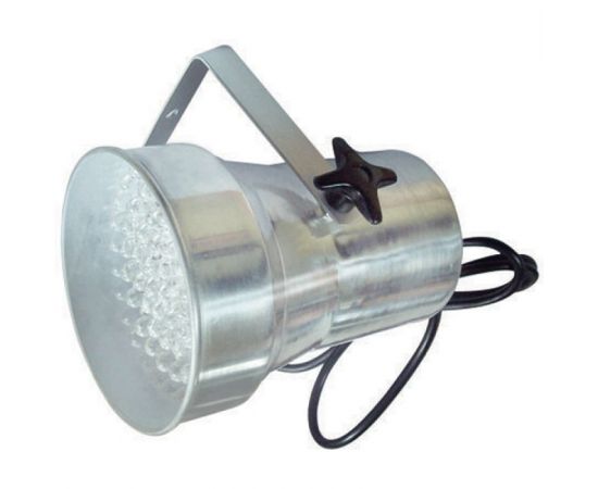 HIGHENDLED YLL-010P LED PAR36 Световой прибор, 55 RGB 10мм LED, DMX512: 4 канала с диммером и стробо