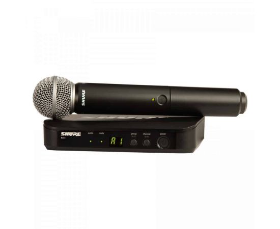 SHURE BLX24E/SM58 M17 Радиосистема вокальная с капсюлем динамического микрофона SM58