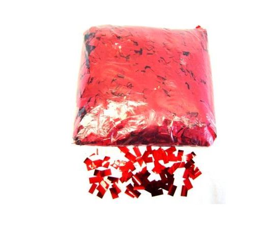 GLOBAL EFFECTS Металлизированное конфетти 10х20мм красный