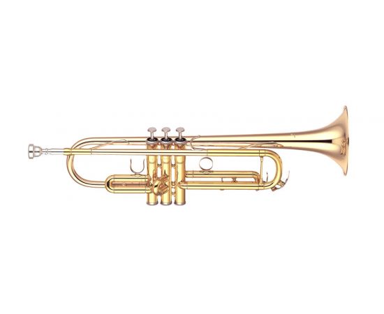 YAMAHA YTR-4335GII труба Bb студенческая, gold brass bell, лак - золото