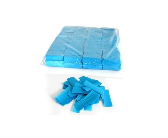GLOBAL EFFECTS Бумажное конфетти 17x55мм 1кг голубой