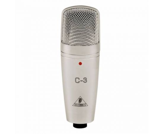 BEHRINGER C-3 студийный конденсаторный микрофон (направленность - кардиоида/ круг/ восьмерка)