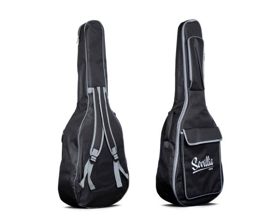 SEVILLIA GB-UD41-G Чехол для акустической гитары 41", логотип вышивка