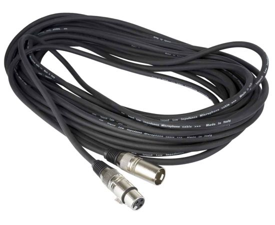 BESPECO IROMB1500 Кабель готовый микрофонный XLR3MX-XLR3FX, кабель CVP100S, длина: 15м