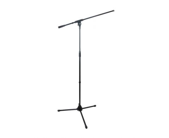 ROCKDALE 3601 Микрофонная стойка-журавль, высота 95-165 см, журавль 80см, металл, черная