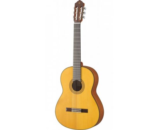 YAMAHA CG162S классическая гитара, дека ель массив, корпус ованкол, гриф нато, накладка палисандр