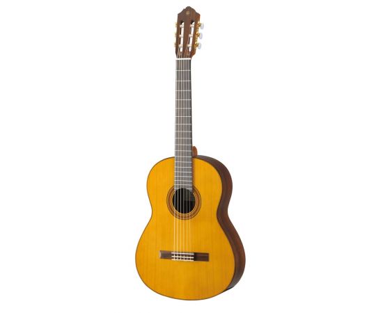 YAMAHA CG182C классическая гитара, дека кедр массив, корпус палисандр, гриф нато, накладка черное дерево