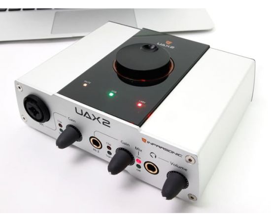INFRASONIC UAX2 USB 2.0 аудио и MIDI интерфейс для пользователей Windows & Mac,