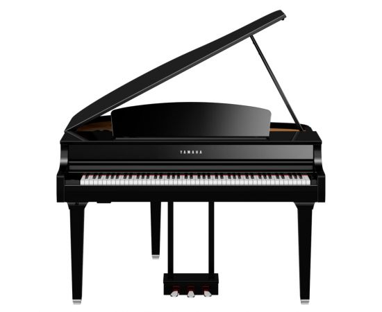 YAMAHA CLP-795GP Цифровое фортепиано в корпусе кабинетного рояля, цвет черный