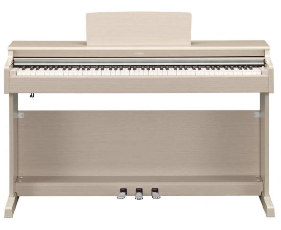 YAMAHA YDP-164WA цифровое фортепиано, цвет White Ash. Клавиатура GH3 с синтетическими покрытием