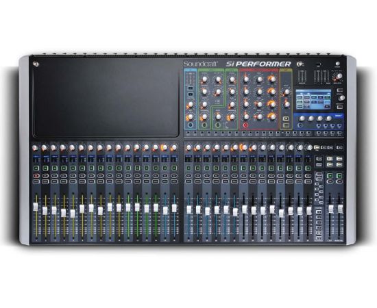 SOUNDCRAFT Si Performer 3 цифровой микшер, 32 мик/лин XLR входа, 16 XLR выходов, 30 фэйдеров в одном слое, DMX выход